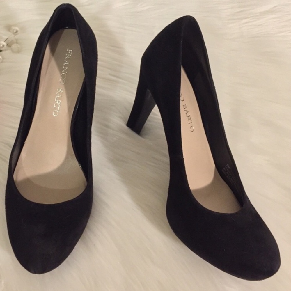 Franco Sarto Cicero leather platform pump